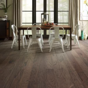 Hardwood in a dining room | Hernandez Wholesale Flooring