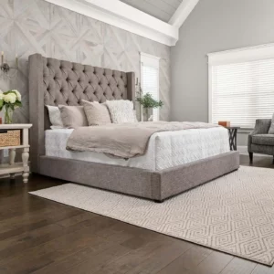 Bedroom Shaw Floors area rug | Hernandez Wholesale Flooring